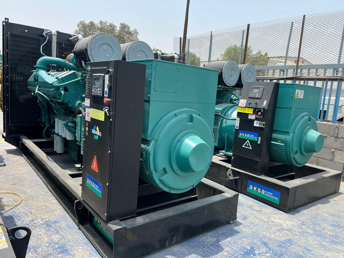 Cummins V16 مع مبرد بريطاني